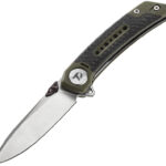 Linerlock CF/G10 Green